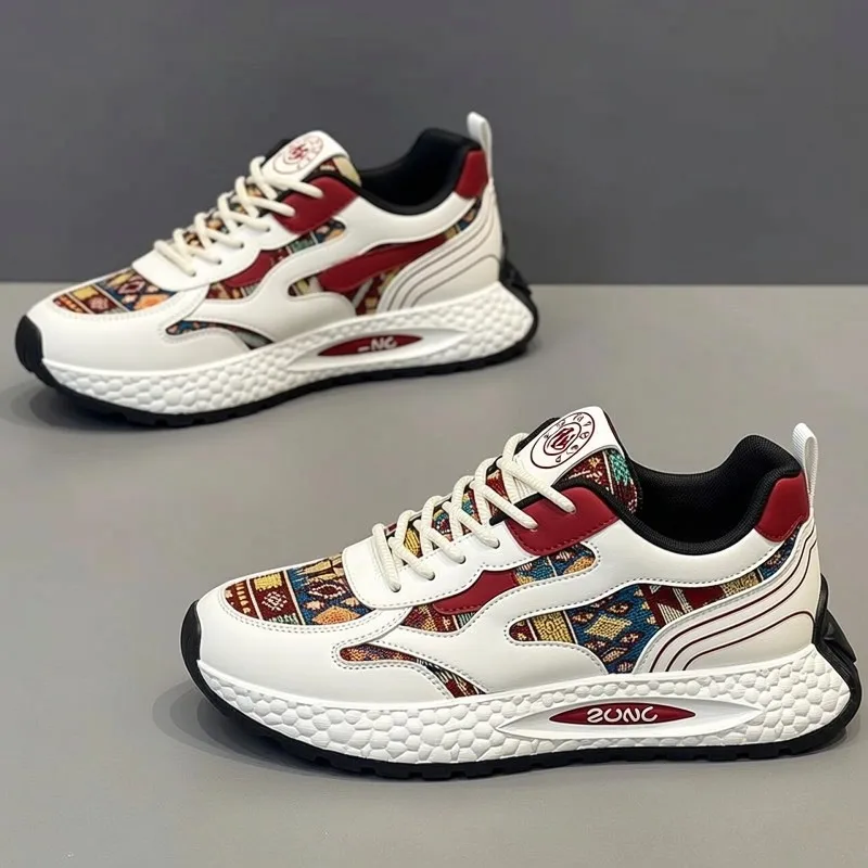 Spring Popular Men's Running Shoes Anti-Slip Soft Bottom Dad Trendy Flats Casual Sports Shoes Mesh Inner Breathable Slip-On
Spring Popular Men's Running Shoes Anti-Slip Soft Bottom Dad Trendy Flats Casual Sports Shoes Mesh Inner Breathable Slip-On