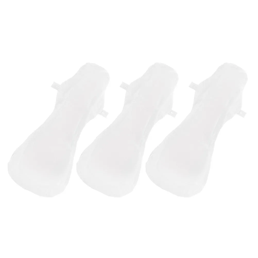 3Pcs Washable Menstrual Cotton Sanitary Pads Comfortable Leakproof Reusable Pads for Women Period Postpartum Use
3Pcs Washable Menstrual Cotton Sanitary Pads Comfortable Leakproof Reusable Pads for Women Period Postpartum Use