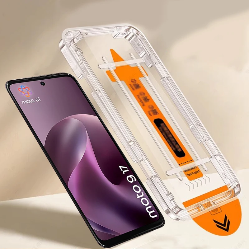 4/3/2/1 шт. Защитное стекло для Moto G17, Motorola Moto G17 Power, закаленное стекло 9H HD, без пыли, с полным покрытием, клейкое, для защиты экрана Moto G17
4/3/2/1 шт. Защитное стекло для Moto G17, Motorola Moto G17 Power, закаленное стекло 9H HD, без пыли, с полным покрытием, клейкое, для защиты экрана Moto G17