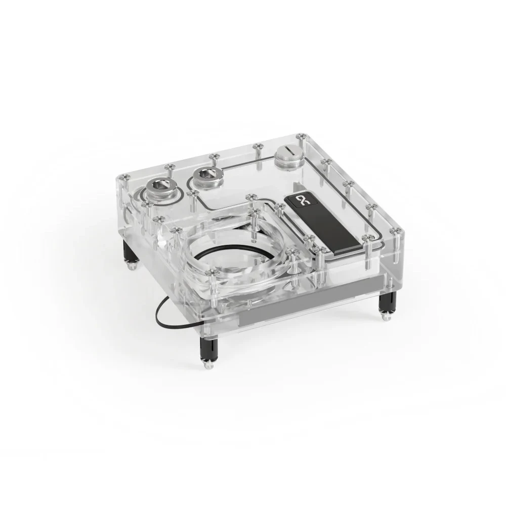 Alphacool Core 140mm Reservoir Support VPP D5 Pump With aRGB Lighting Small Water Tank,Acrylic Glass For Custom Water Loops
Alphacool Core 140mm Reservoir Support VPP D5 Pump With aRGB Lighting Small Water Tank,Acrylic Glass For Custom Water Loops