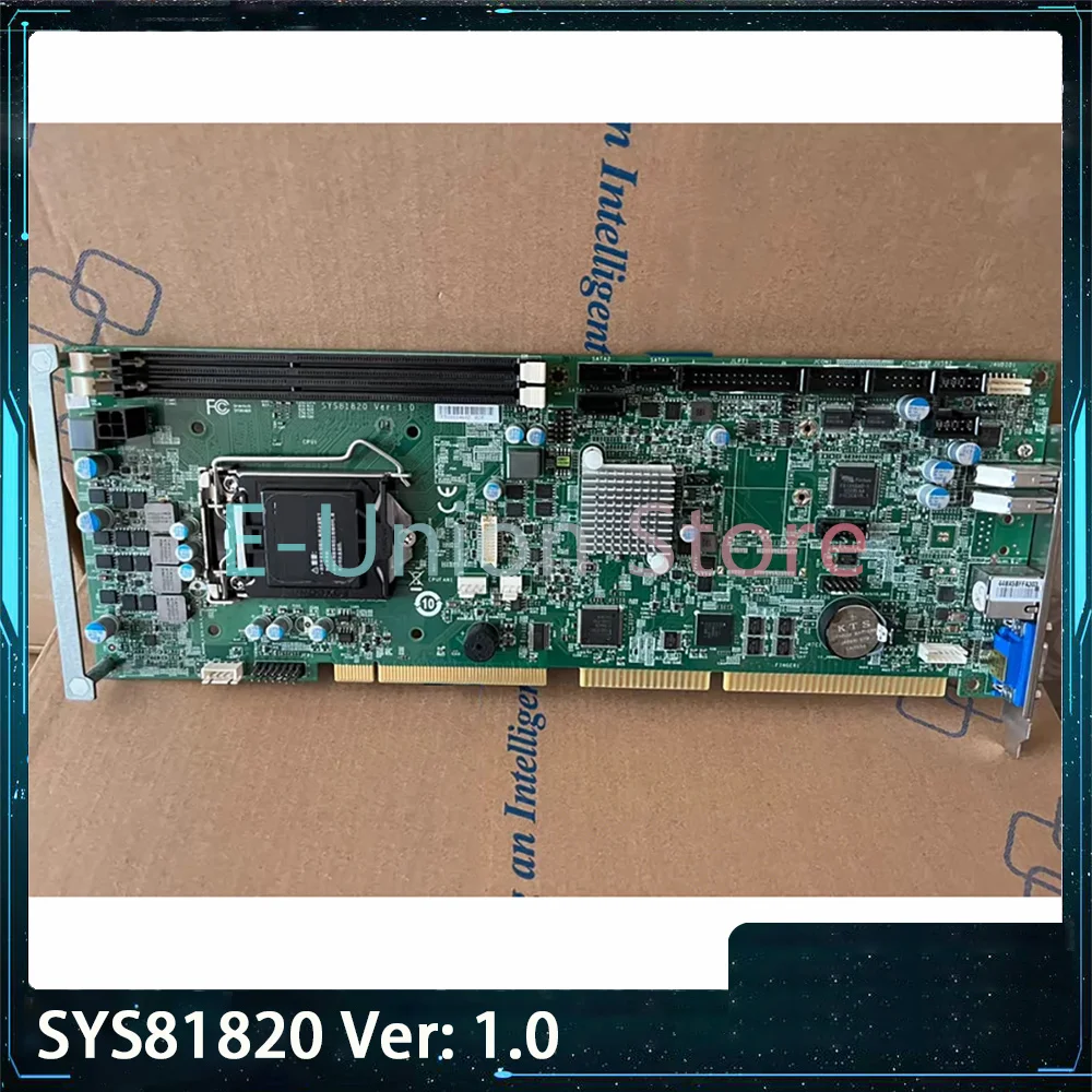 SYS81820 Ver: 1.0 SYS81820 VGA Computer Industrial Control Motherboard H81 DDR3
SYS81820 Ver: 1.0 SYS81820 VGA Computer Industrial Control Motherboard H81 DDR3
