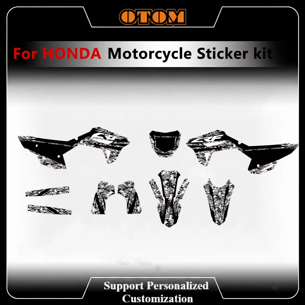 Customize for Honda 2021-2024 CRF250R CRF450R Motorcycle Full Graphics Decals Holographic Glossy Sticker Kit
Customize for Honda 2021-2024 CRF250R CRF450R Motorcycle Full Graphics Decals Holographic Glossy Sticker Kit