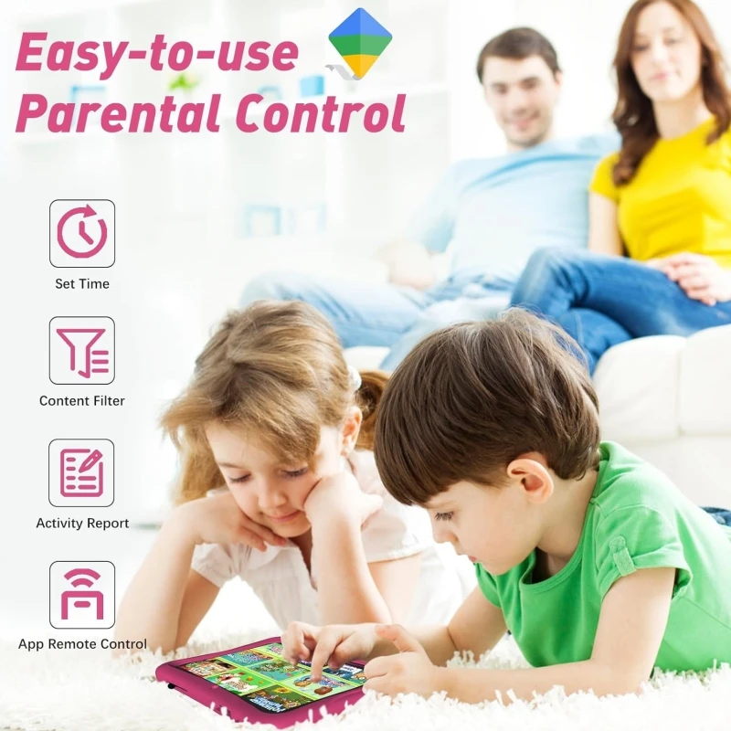 Подарочная подставка, силиконовый чехол 10,1 дюйма, Android 13, планшет для детей Allwinner A523, 8-ядерный процессор, 4 ГБ ОЗУ, 64 ГБ ПЗУ, 6000 мАч, Type-C
Подарочная подставка, силиконовый чехол 10,1 дюйма, Android 13, планшет для детей Allwinner A523, 8-ядерный процессор, 4 ГБ ОЗУ, 64 ГБ ПЗУ, 6000 мАч, Type-C