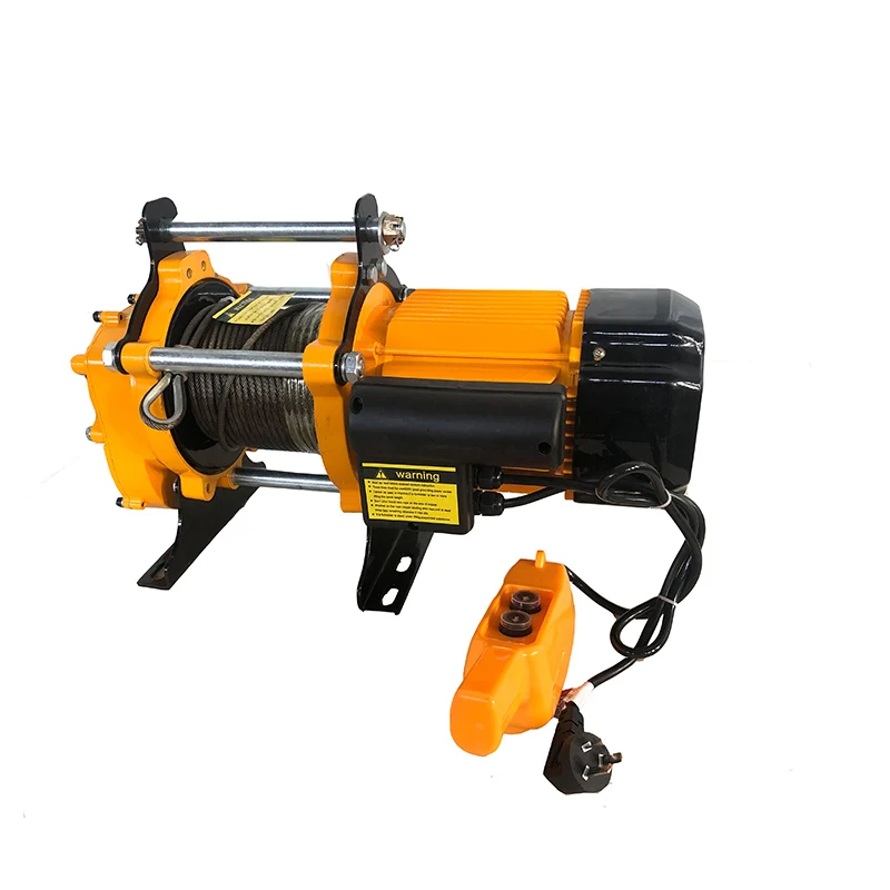 500kg 1000kg Single Phase Small Mini Electric Hoist Winch 220V for Household Construction Warehouse Lifting Pulling Tool
500kg 1000kg Single Phase Small Mini Electric Hoist Winch 220V for Household Construction Warehouse Lifting Pulling Tool