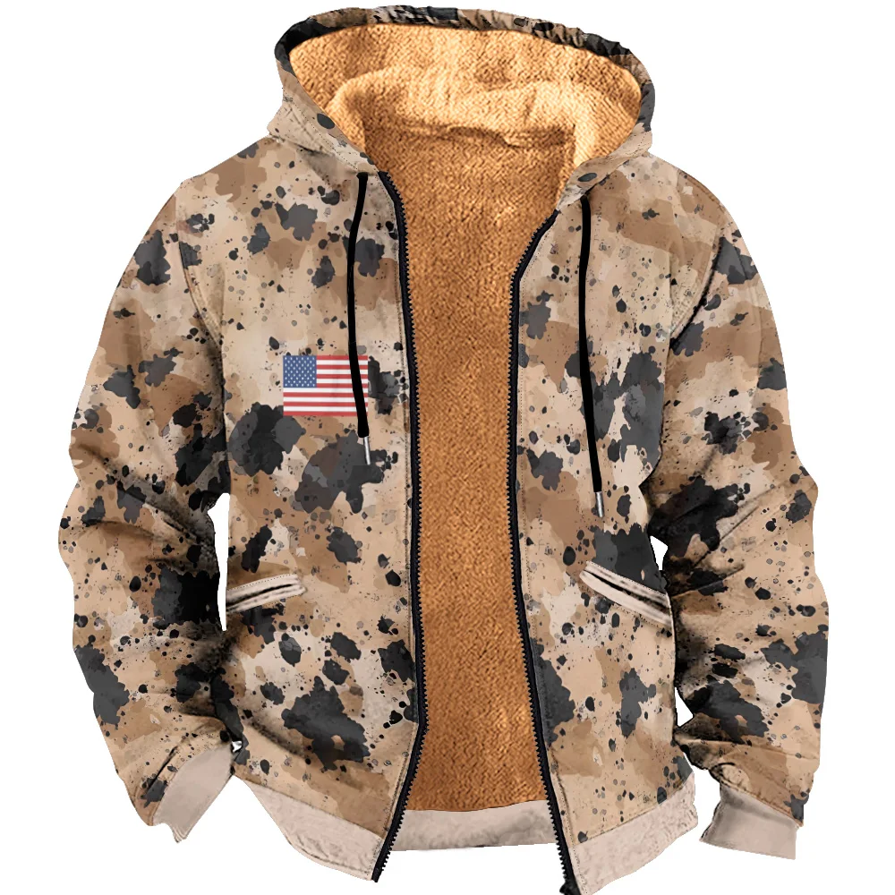 Fashionable Men's Winter Outerwear - Vintage Style Thickened Parkas Jackets with Cardigan Warm and Comfortable Male Coats
Fashionable Men's Winter Outerwear - Vintage Style Thickened Parkas Jackets with Cardigan Warm and Comfortable Male Coats