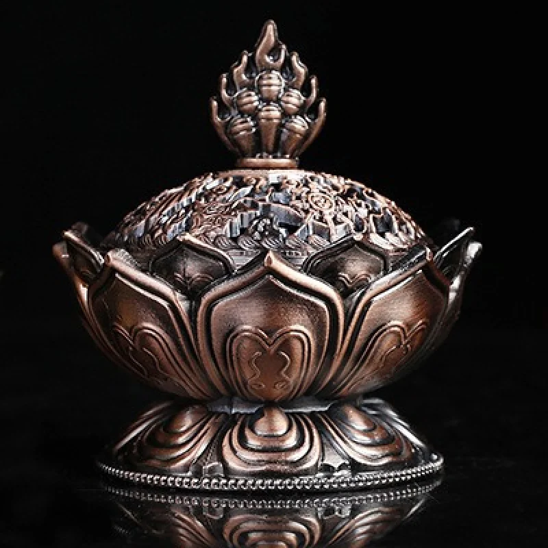 Lotus Incense Burner Home Indoor Smoke Incense Burner Offering Buddha Incense Burner Incense Ceremony Study Room Ornament
Lotus Incense Burner Home Indoor Smoke Incense Burner Offering Buddha Incense Burner Incense Ceremony Study Room Ornament