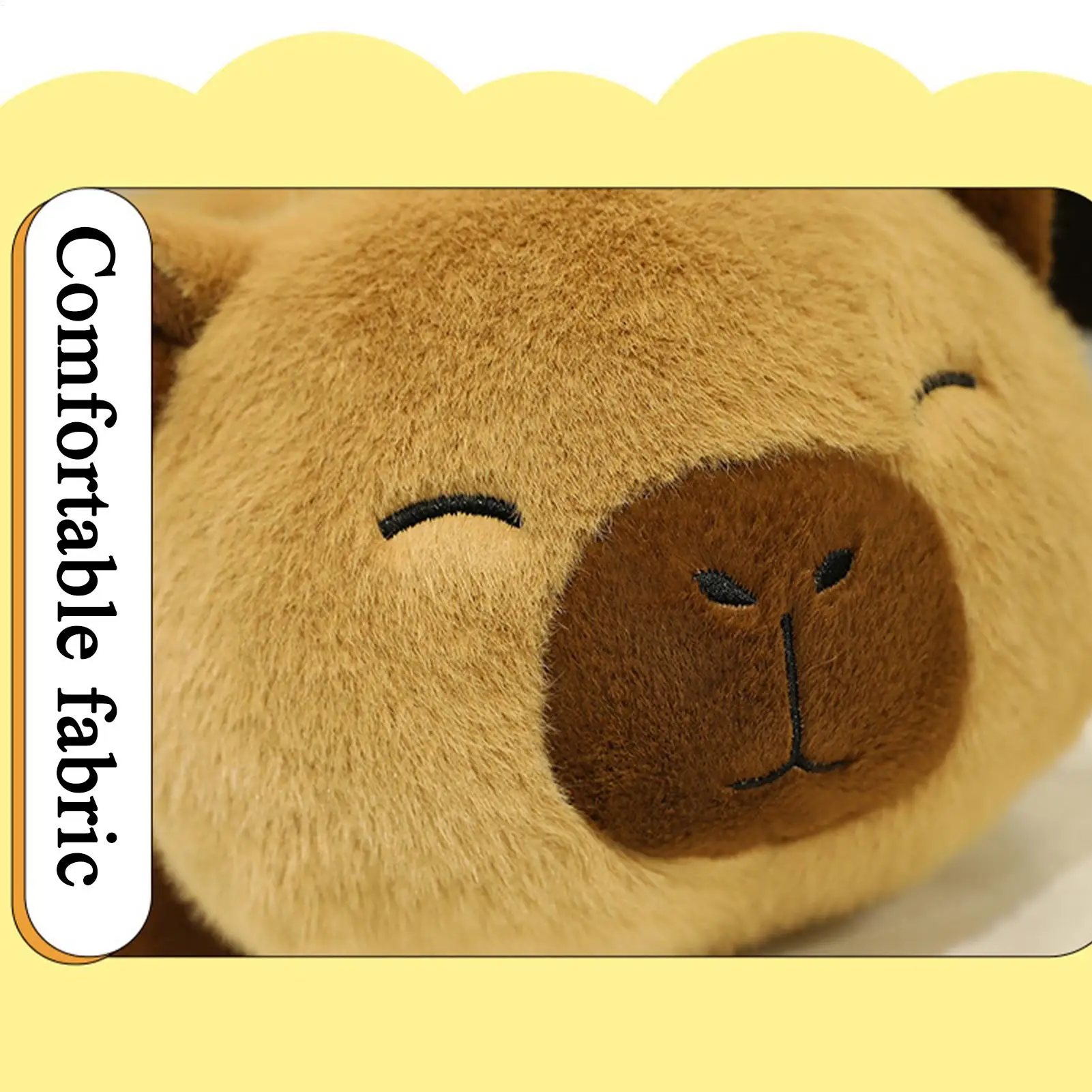 Capybara Stuffed Doll Realistic Tabletop Capybara Bee Plush Toy Stuffed Animal Throw Pillow Collectible Home Decoration For
Capybara Stuffed Doll Realistic Tabletop Capybara Bee Plush Toy Stuffed Animal Throw Pillow Collectible Home Decoration For