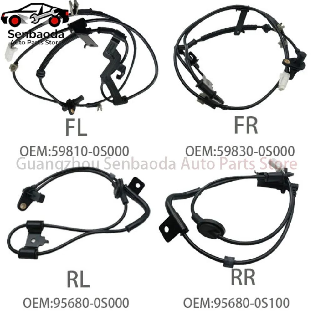 59830-0S000 59810-0S000 Передний задний левый/правый датчик скорости колеса ABS для Kia Cerato 95680-0S000 95680-0S100 Новые автозапчасти
59830-0S000 59810-0S000 Передний задний левый/правый датчик скорости колеса ABS для Kia Cerato 95680-0S000 95680-0S100 Новые автозапчасти