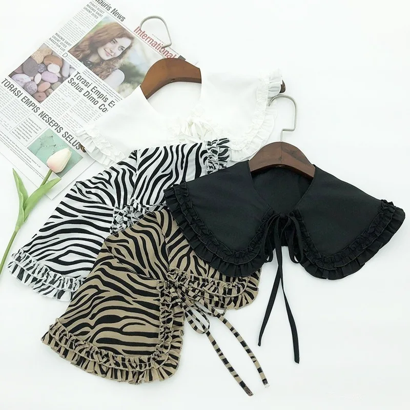 Модная универсальная шаль с двойным рюшами, кукольный воротник, праздничная повседневная женская шаль на шнуровке с искусственным воротником
Модная универсальная шаль с двойным рюшами, кукольный воротник, праздничная повседневная женская шаль на шнуровке с искусственным воротником