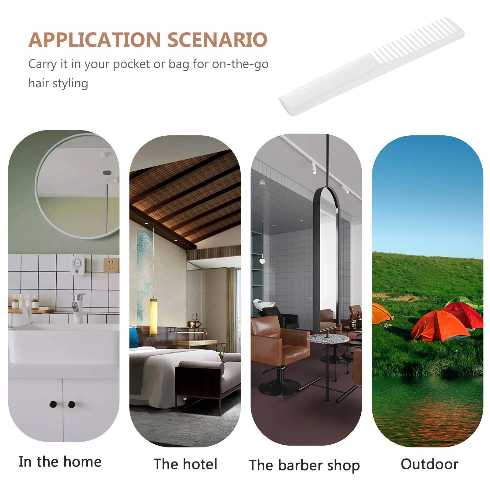 Haircut Comb Professional Anti-Static Barber Hair Comb For Thick Curly Straight Hair Salon Styling Tool White
Haircut Comb Professional Anti-Static Barber Hair Comb For Thick Curly Straight Hair Salon Styling Tool White