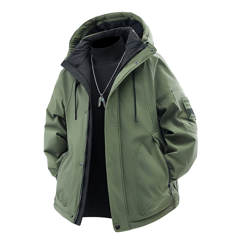 Men's 2-in-1 Down Jacket, Windproof & Wrinkle-Resistant Thermal Winter Coat
Men's 2-in-1 Down Jacket, Windproof & Wrinkle-Resistant Thermal Winter Coat