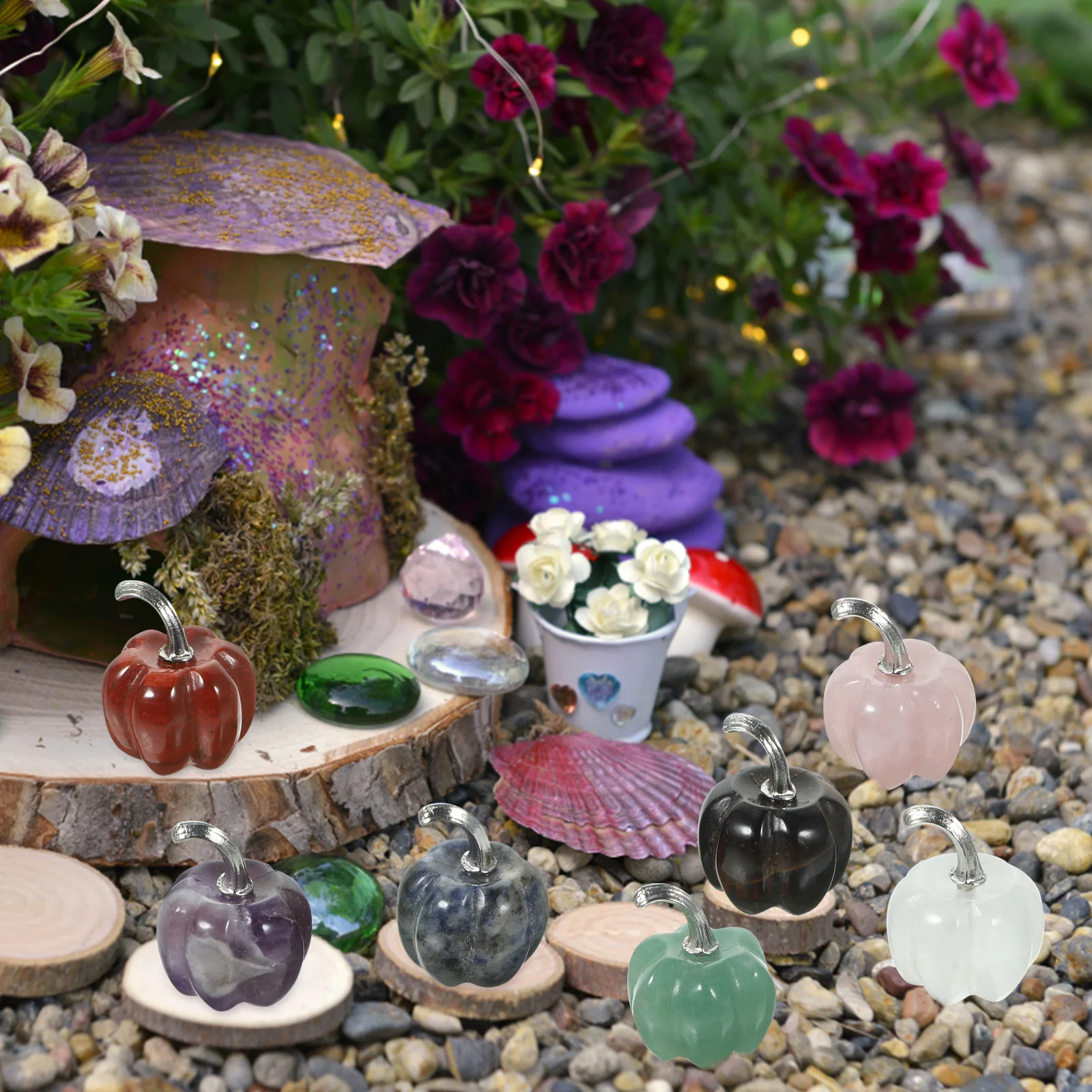 7Pcs Simulation Crystal Pumpkin Elegant Artistic Design Perfect for Home Car Decoration Party Favors Crystal Pumpkin Decor
7Pcs Simulation Crystal Pumpkin Elegant Artistic Design Perfect for Home Car Decoration Party Favors Crystal Pumpkin Decor