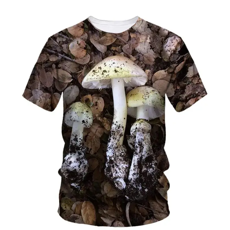 Summer Men's Fashion Creative Forest Wild Mushroom 3d Printed Pattern T-Shirt Loose Trend Large Size Round Neck Short Sleeve
Summer Men's Fashion Creative Forest Wild Mushroom 3d Printed Pattern T-Shirt Loose Trend Large Size Round Neck Short Sleeve