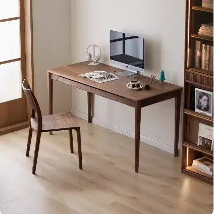 North American Solid Wood Black Walnut Home Bedroom Cherry Room Study Writing Office Computer Desk
North American Solid Wood Black Walnut Home Bedroom Cherry Room Study Writing Office Computer Desk