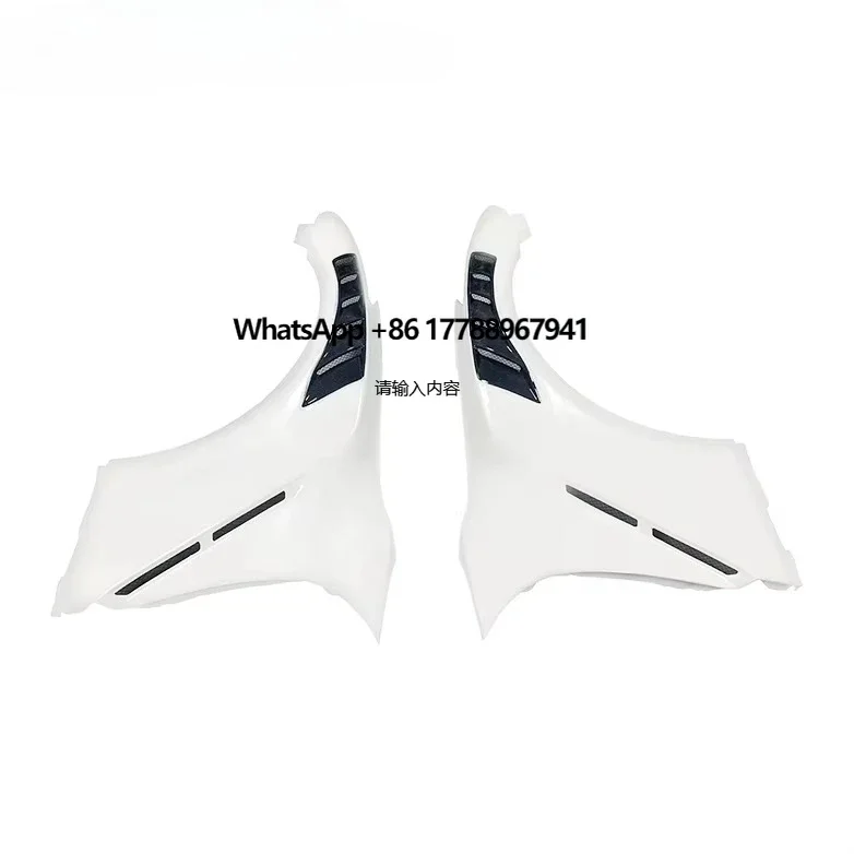 Customized Fiberglass Carbon Front Fenders Nismo Mudflaps for Nissan GTR R35 2008-2018
Customized Fiberglass Carbon Front Fenders Nismo Mudflaps for Nissan GTR R35 2008-2018