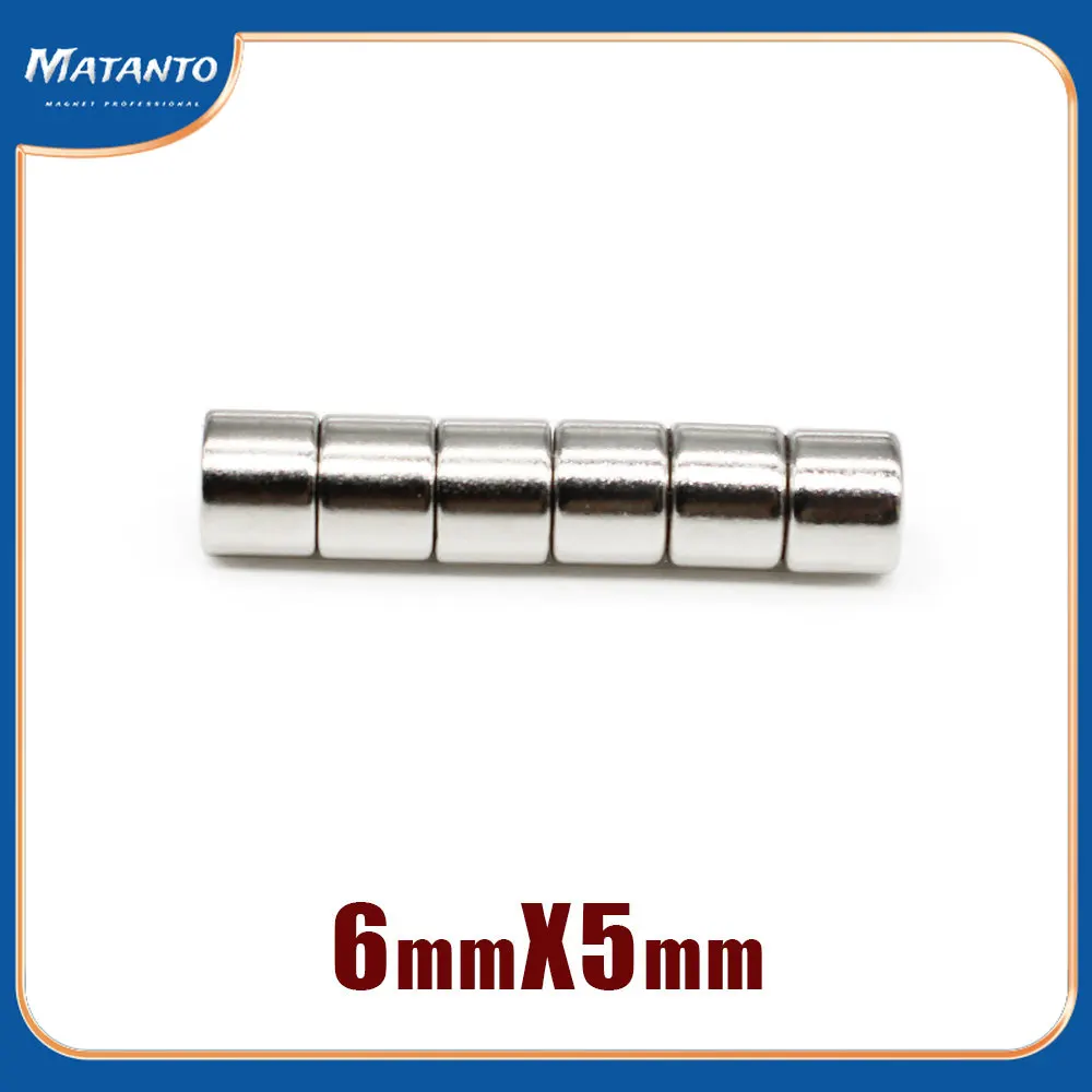 20/50/100/150/200/300PCS 6x5 mm Disc Rare Earth Neodymium Magnets N35 6x5mm Small Round Search Magnet Strong 6*5 mm
20/50/100/150/200/300PCS 6x5 mm Disc Rare Earth Neodymium Magnets N35 6x5mm Small Round Search Magnet Strong 6*5 mm