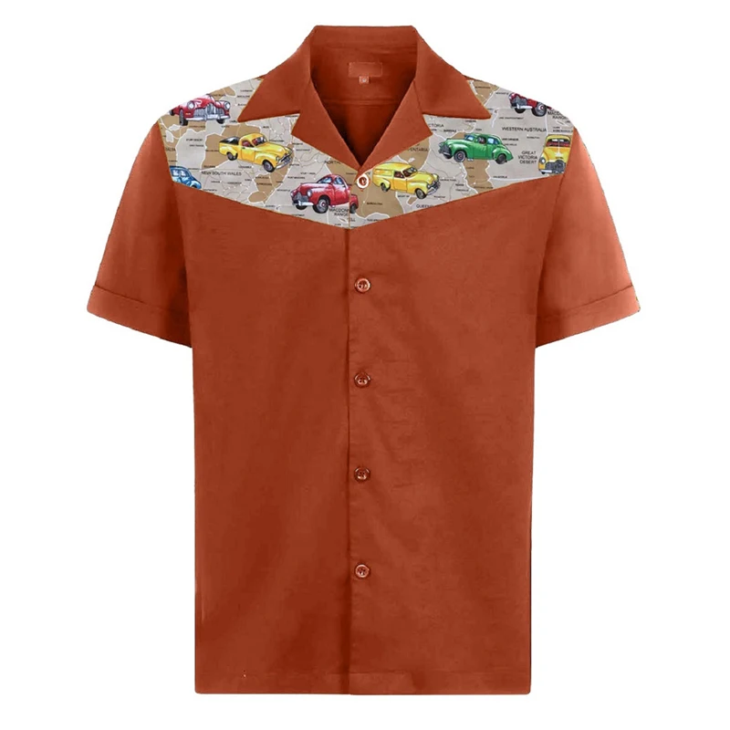 1950s Rockabilly Shirt Men Vintage Western Punk Shirts Car Party Printing Short Sleeve Rolling Rock Shirt Mens Clothes
1950s Rockabilly Shirt Men Vintage Western Punk Shirts Car Party Printing Short Sleeve Rolling Rock Shirt Mens Clothes