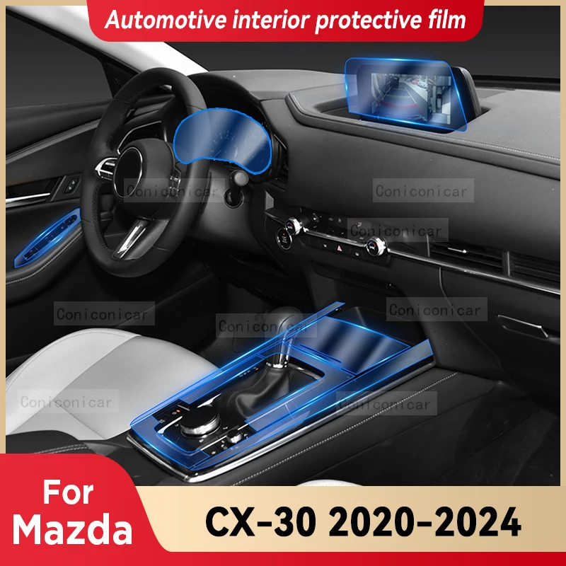 Для Mazda CX-30 CX30 2020-2024 салон автомобиля, центральная консоль, защитная пленка для экрана, ремонтная пленка против царапин, наклейка, аксессуары
Для Mazda CX-30 CX30 2020-2024 салон автомобиля, центральная консоль, защитная пленка для экрана, ремонтная пленка против царапин, наклейка, аксессуары