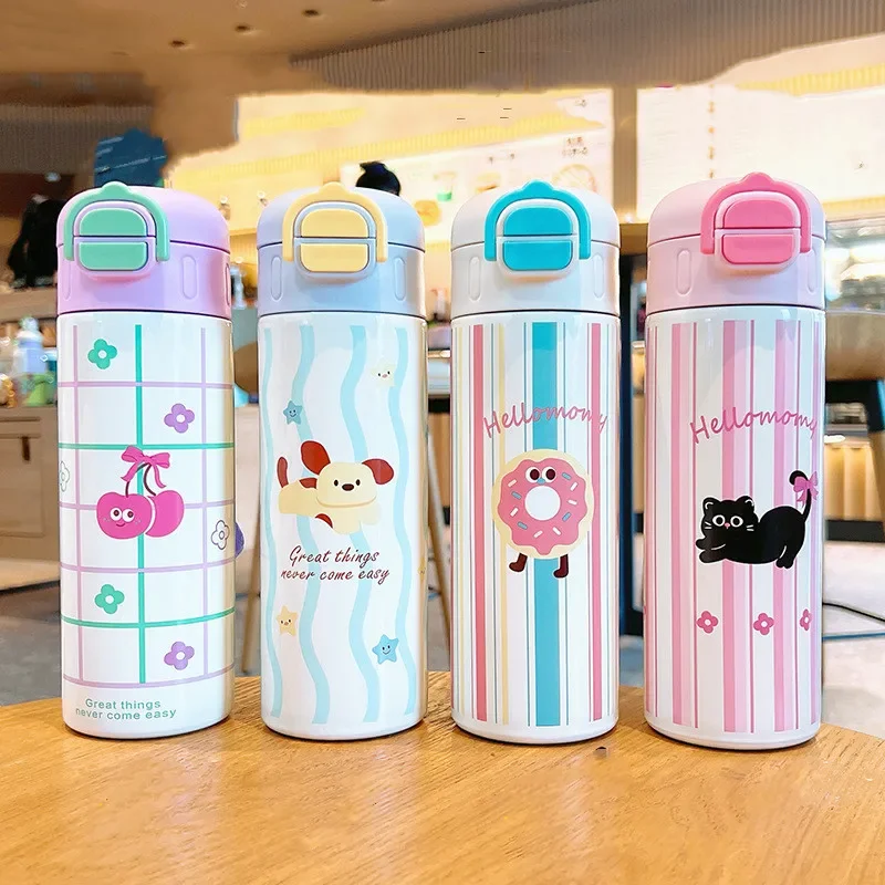 520ml Cartoon Stainless Steel 316 Vacuum Flask With Straw Portable Double Drink Adult Student Kids Coffee Tea Thermal Bottle
520ml Cartoon Stainless Steel 316 Vacuum Flask With Straw Portable Double Drink Adult Student Kids Coffee Tea Thermal Bottle