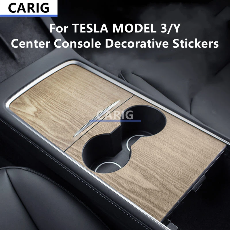 For TESLA MODEL 3/Y Center Console Decorative Stickers,Solid Wood Grain Interior Film Modification Accessories
For TESLA MODEL 3/Y Center Console Decorative Stickers,Solid Wood Grain Interior Film Modification Accessories