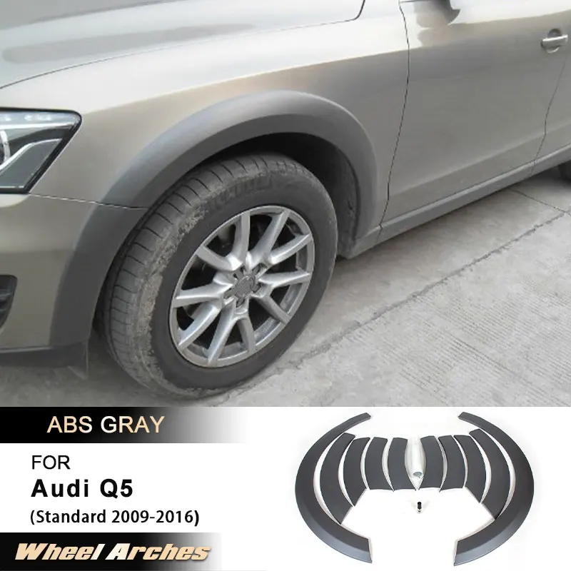 Car Wheel Arches for Audi Q5 Standard Bumper 2009-2016 Racing Fender Wheel Modling Trims Wheel Arches Mudguard Body Kit ABS Grey
Car Wheel Arches for Audi Q5 Standard Bumper 2009-2016 Racing Fender Wheel Modling Trims Wheel Arches Mudguard Body Kit ABS Grey