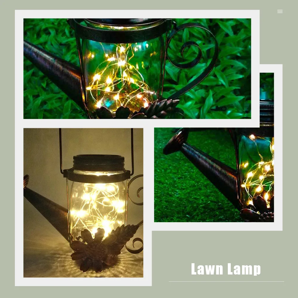 1pc Solar Lights Outdoor Pathway Lawn Lamp Watering Can Shape Decorative Garden Kettle Design Solar Powered Landscape Light
1pc Solar Lights Outdoor Pathway Lawn Lamp Watering Can Shape Decorative Garden Kettle Design Solar Powered Landscape Light