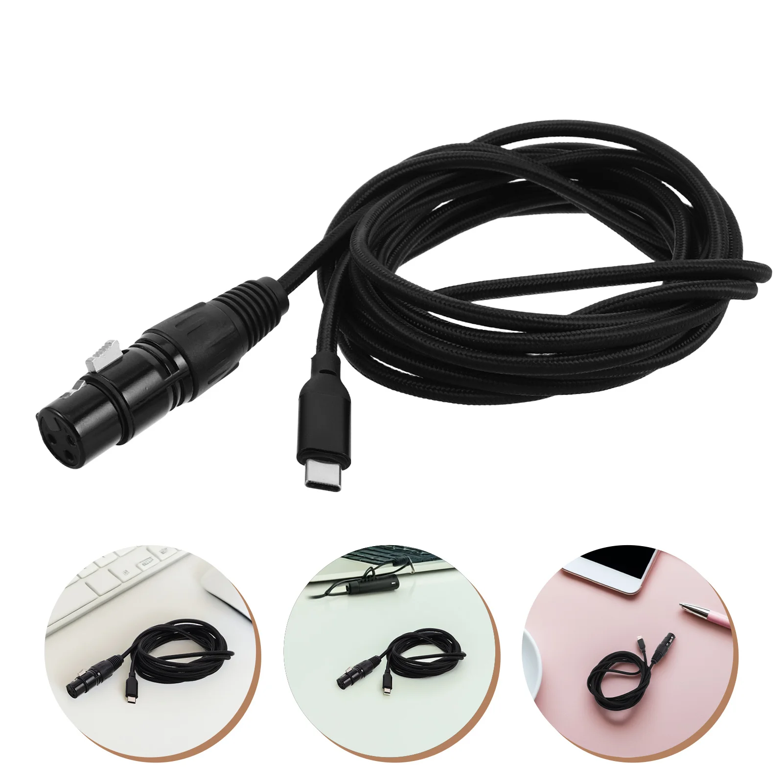 Long Type C to Xlr Female Cable for Computer Mic Recording Studio Audio Connect Cable Plug and Play No Driver Needed
Long Type C to Xlr Female Cable for Computer Mic Recording Studio Audio Connect Cable Plug and Play No Driver Needed