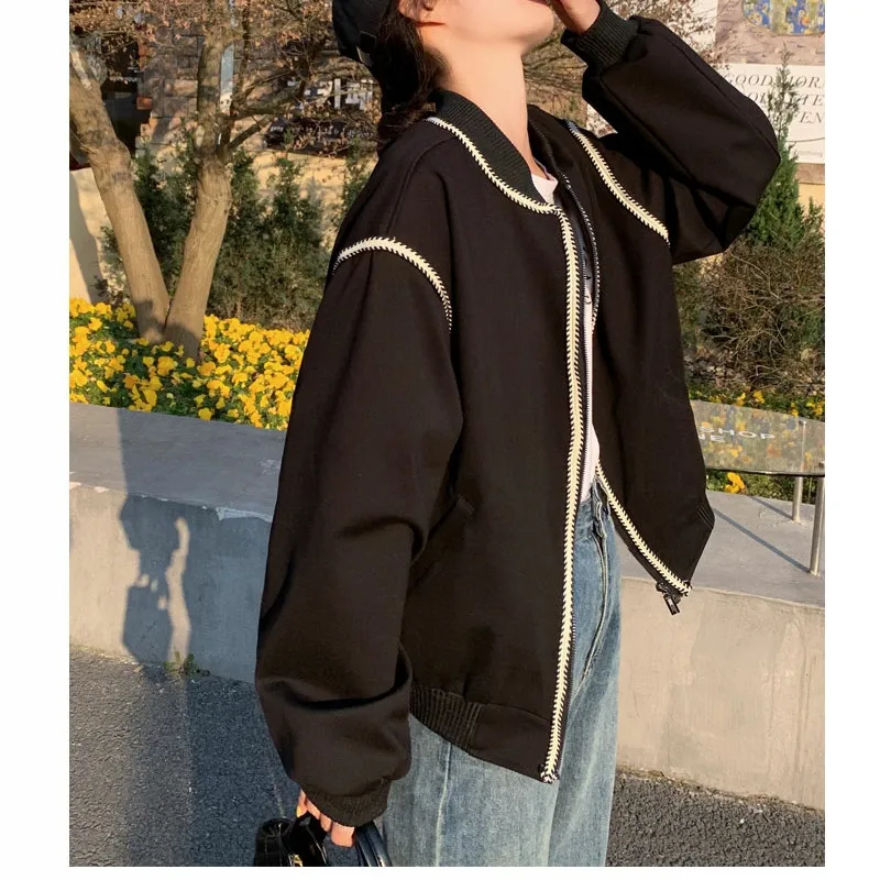 Baseball Jackets Black Womens Chinese Style Bohemian Ethnic Tribal Decorated Embroidered Socialite Day Night Celebration Outdoor
Baseball Jackets Black Womens Chinese Style Bohemian Ethnic Tribal Decorated Embroidered Socialite Day Night Celebration Outdoor
