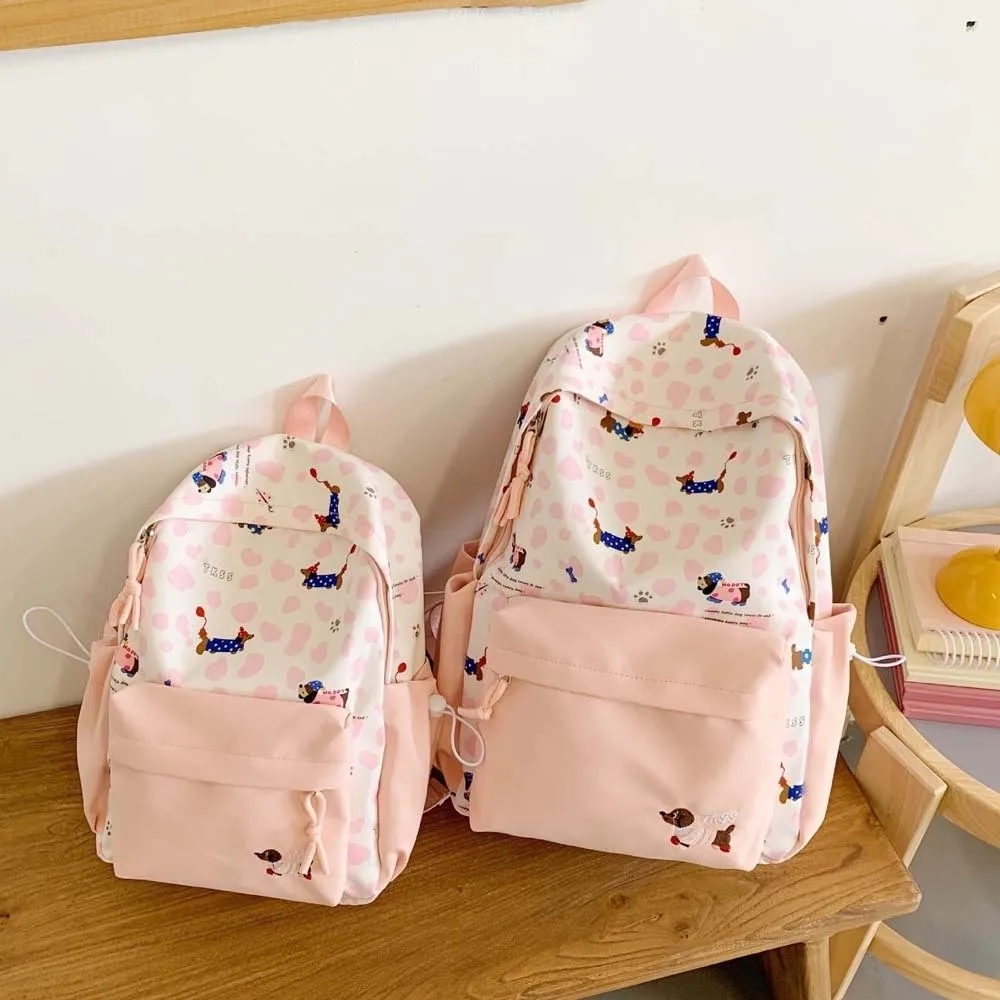 Daypack Nylon Dachshund Backpack Casual Durable Students School Bag Fixed Webbing Contrast Color Large Capacity Backpack Daily
Daypack Nylon Dachshund Backpack Casual Durable Students School Bag Fixed Webbing Contrast Color Large Capacity Backpack Daily