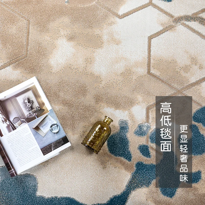 Nordic living room, sofa, coffee table, round leisure area, study non-slip carpet
Nordic living room, sofa, coffee table, round leisure area, study non-slip carpet