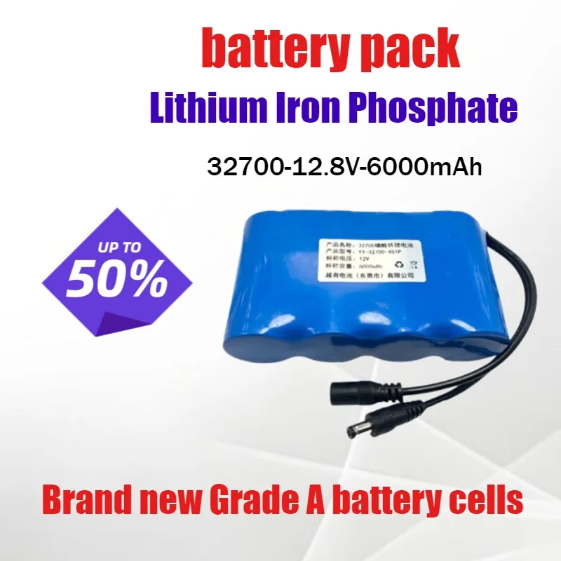12V Lithium Iron Phosphate Battery 4-series 32700 Power Battery 12.8V Battery for Monitors Street Lamps and Solar Energy Systems
12V Lithium Iron Phosphate Battery 4-series 32700 Power Battery 12.8V Battery for Monitors Street Lamps and Solar Energy Systems