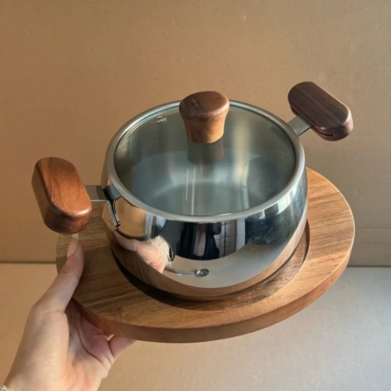 316 Stainless Steel Small Soup Pot for Cooking and Steaming, Special Baby Food Bowl, Small Milk Pot for Home Use
316 Stainless Steel Small Soup Pot for Cooking and Steaming, Special Baby Food Bowl, Small Milk Pot for Home Use