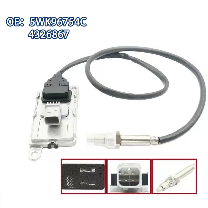 4326867 5WK96754C High Quality NOX Sensor Nitrogen Oxygen Sensor For CUMMINS truck Engine
4326867 5WK96754C High Quality NOX Sensor Nitrogen Oxygen Sensor For CUMMINS truck Engine