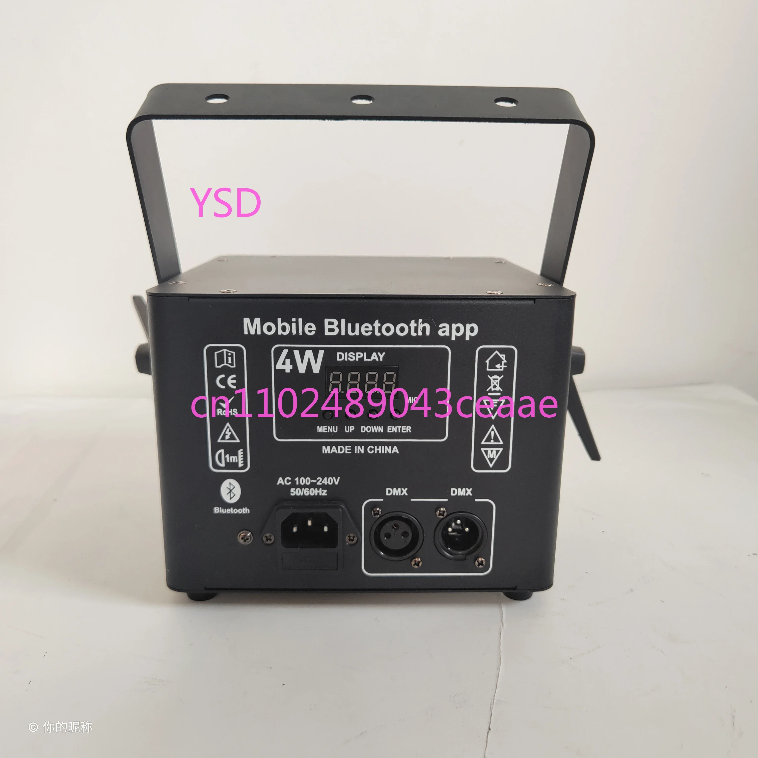 Лазерный светильник для свадебной вечеринки с полноцветной анимацией в стиле Спящей красавицы, управляемый по беспроводной связи через мобильное приложение.
Лазерный светильник для свадебной вечеринки с полноцветной анимацией в стиле Спящей красавицы, управляемый по беспроводной связи через мобильное приложение.