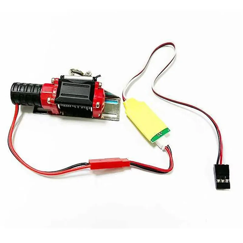 RC Winch and Remote Controller Receiver Cable for 1/10 TRX-4 Defender SCX10 D90 90046 Universal RC Crawler Car Parts Accessories
RC Winch and Remote Controller Receiver Cable for 1/10 TRX-4 Defender SCX10 D90 90046 Universal RC Crawler Car Parts Accessories