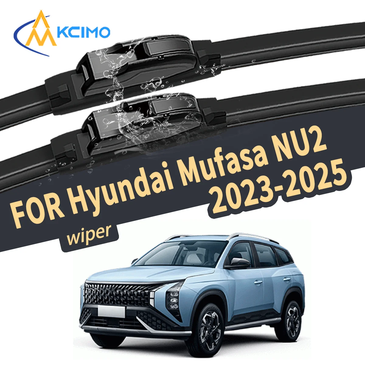 High-Quality Silent For Hyundai Mufasa NU2 2023-2025 Windshield Wiper Blade Natural Rubber Auto Replacement Parts
High-Quality Silent For Hyundai Mufasa NU2 2023-2025 Windshield Wiper Blade Natural Rubber Auto Replacement Parts