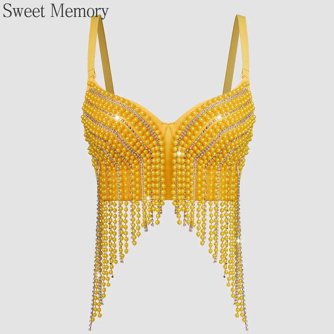 M579 Прямая поставка, модные женские топы без рукавов, сладкий корсет с эффектом памяти 2025, топ на подтяжках с кисточками из бисера, одежда для девочек, жилет с шипами и бриллиантами
M579 Прямая поставка, модные женские топы без рукавов, сладкий корсет с эффектом памяти 2025, топ на подтяжках с кисточками из бисера, одежда для девочек, жилет с шипами и бриллиантами