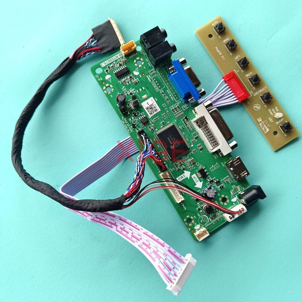 Kit DIY For LTN173KT01-A01/J01/K01/T01 17.3" VGA DVI HDMI-Compatible 1600x900 Laptop Screen 40-Pin LVDS Driver Controller Board
Kit DIY For LTN173KT01-A01/J01/K01/T01 17.3" VGA DVI HDMI-Compatible 1600x900 Laptop Screen 40-Pin LVDS Driver Controller Board