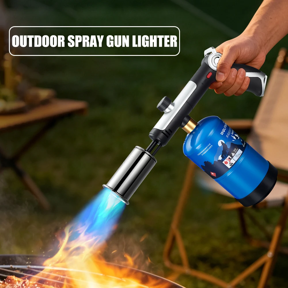 Large Flame Gun Lighter 5500W High Power Large Flame Large-Diameter Metal Nozzle Soft/Hard Flame Switch (excluding gas tank)
Large Flame Gun Lighter 5500W High Power Large Flame Large-Diameter Metal Nozzle Soft/Hard Flame Switch (excluding gas tank)