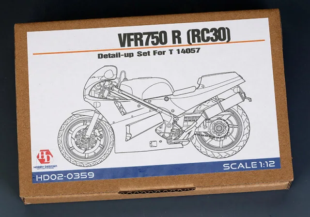 Hobby Design HD02-0359 1/12 VFR750R (RC30) Detail-Up Set For Tamiya 14057
Hobby Design HD02-0359 1/12 VFR750R (RC30) Detail-Up Set For Tamiya 14057