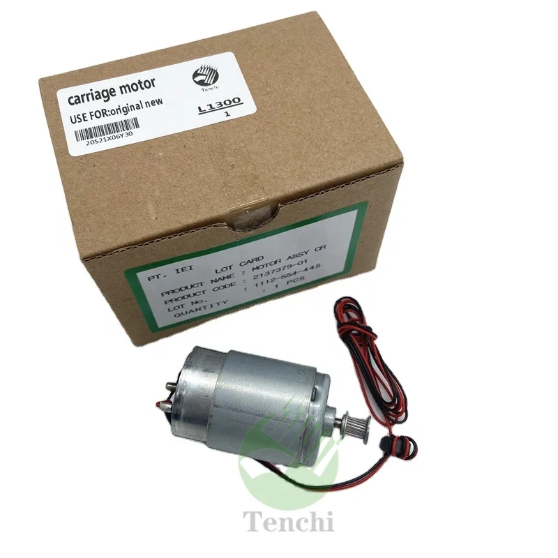 L1800 CR Motor Original New for Espson Photo L1300 T1100 T1110 1430 1500 R1800 R2400 R2880 2137379 RS445PD15205BR Carriage Motor
L1800 CR Motor Original New for Espson Photo L1300 T1100 T1110 1430 1500 R1800 R2400 R2880 2137379 RS445PD15205BR Carriage Motor