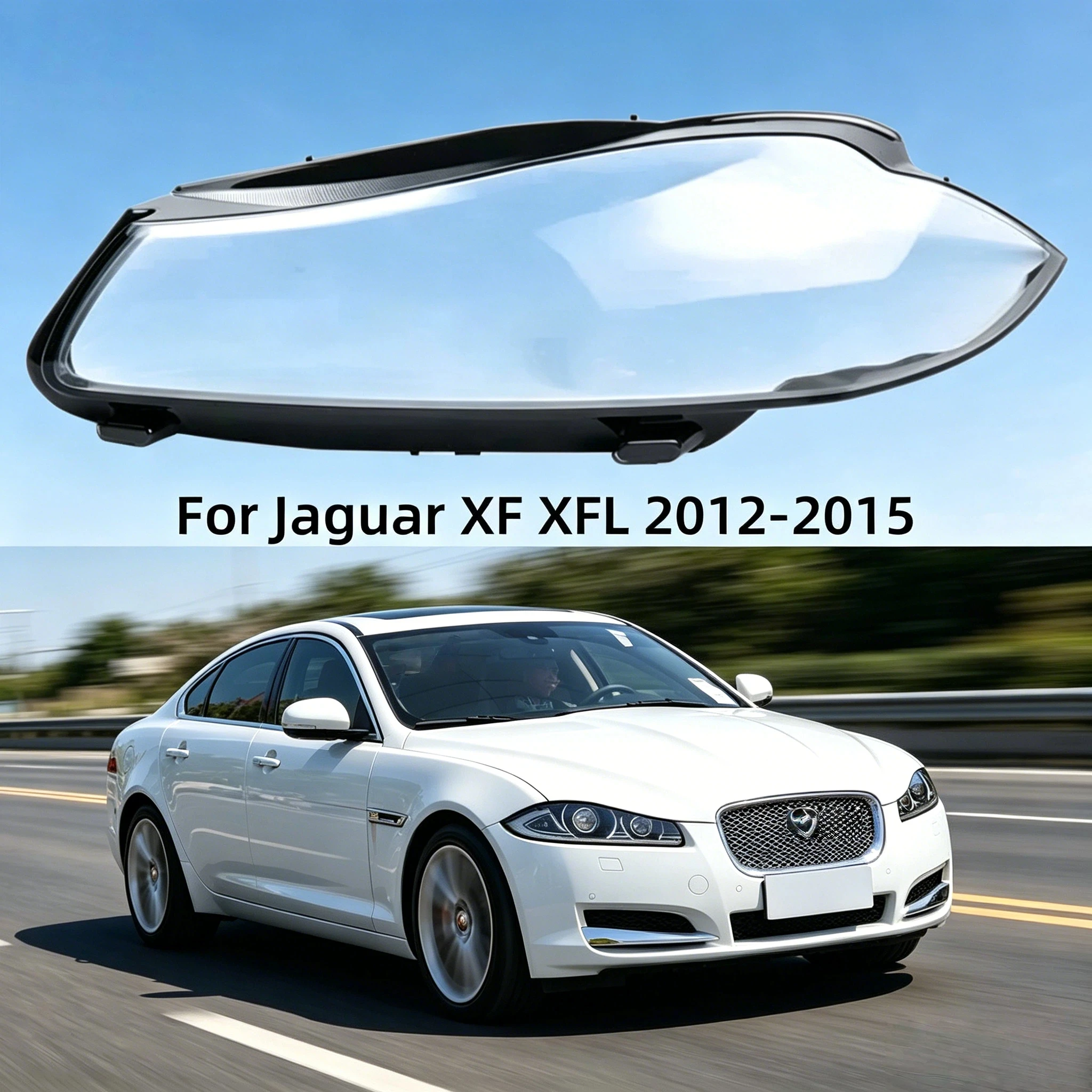 For Jaguar XF XFL 2012 2013 2014 2015 Auto Accessories Lampshade Caps Headlamp Car Front Headlight Lens Cover Lights Shell
For Jaguar XF XFL 2012 2013 2014 2015 Auto Accessories Lampshade Caps Headlamp Car Front Headlight Lens Cover Lights Shell