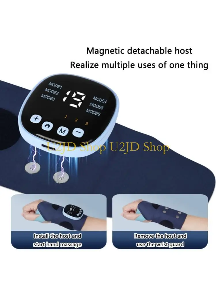 U2JD Wrist Heating Pad Massager Heated Wrist Brace with Vibrations for Carpal Tunnel
U2JD Wrist Heating Pad Massager Heated Wrist Brace with Vibrations for Carpal Tunnel