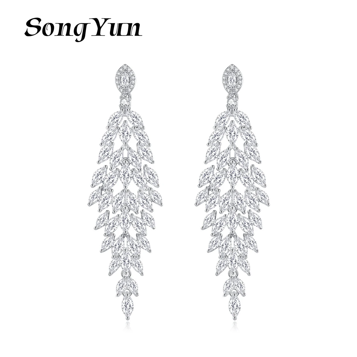SongYun Jewelry Manufacturer MHT Horse Eye Earrings Zircons Fringe Earrings Female Personality Long Jewelry
SongYun Jewelry Manufacturer MHT Horse Eye Earrings Zircons Fringe Earrings Female Personality Long Jewelry
