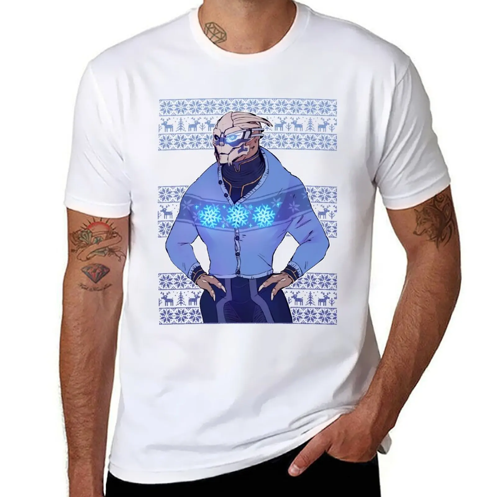 Mass Effect - Garrus Vakarian/Perfect Gift For You T-Shirt cotton tshirt 100% man t shirts cotton T-Shirt
Mass Effect - Garrus Vakarian/Perfect Gift For You T-Shirt cotton tshirt 100% man t shirts cotton T-Shirt