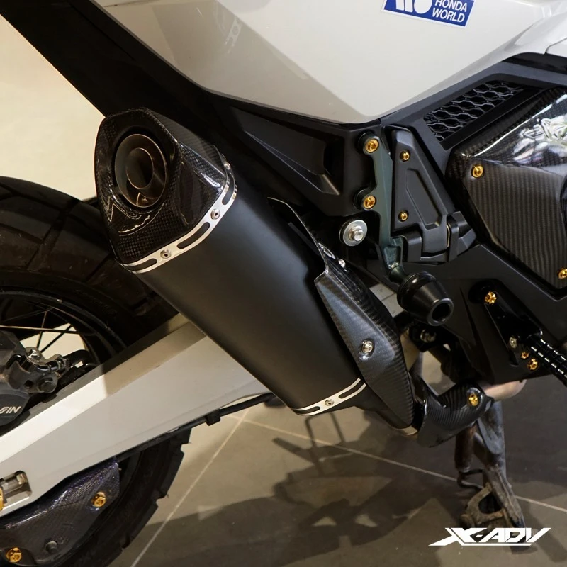Full-Size Custom Motorcycle ExhaustRS Suitable For Xadv750 Modified Exhaust Pipe Titanium Alloy Full Section Stainless Steel Thr
Full-Size Custom Motorcycle ExhaustRS Suitable For Xadv750 Modified Exhaust Pipe Titanium Alloy Full Section Stainless Steel Thr