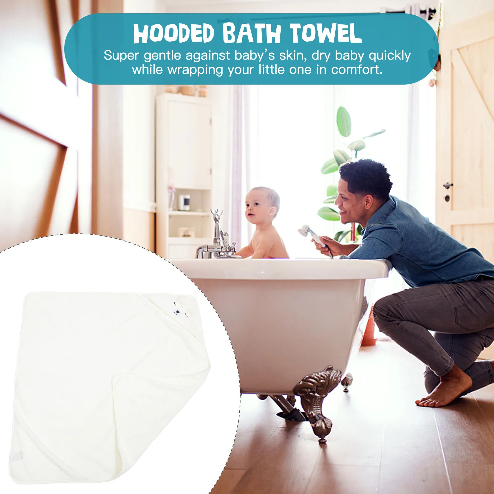 1Pcs Coral Fleece Bath Towel Soft Absorbent for Newborns Toddlers Birthday Christmas Gift
1Pcs Coral Fleece Bath Towel Soft Absorbent for Newborns Toddlers Birthday Christmas Gift