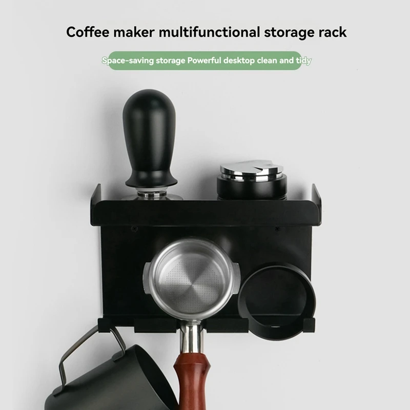 A19I-Bar Coffee Utensil Storage Rack, Coffee Handle Multifunctional Storage Rack, Powder Hammer, Powder Distributor Storage
A19I-Bar Coffee Utensil Storage Rack, Coffee Handle Multifunctional Storage Rack, Powder Hammer, Powder Distributor Storage