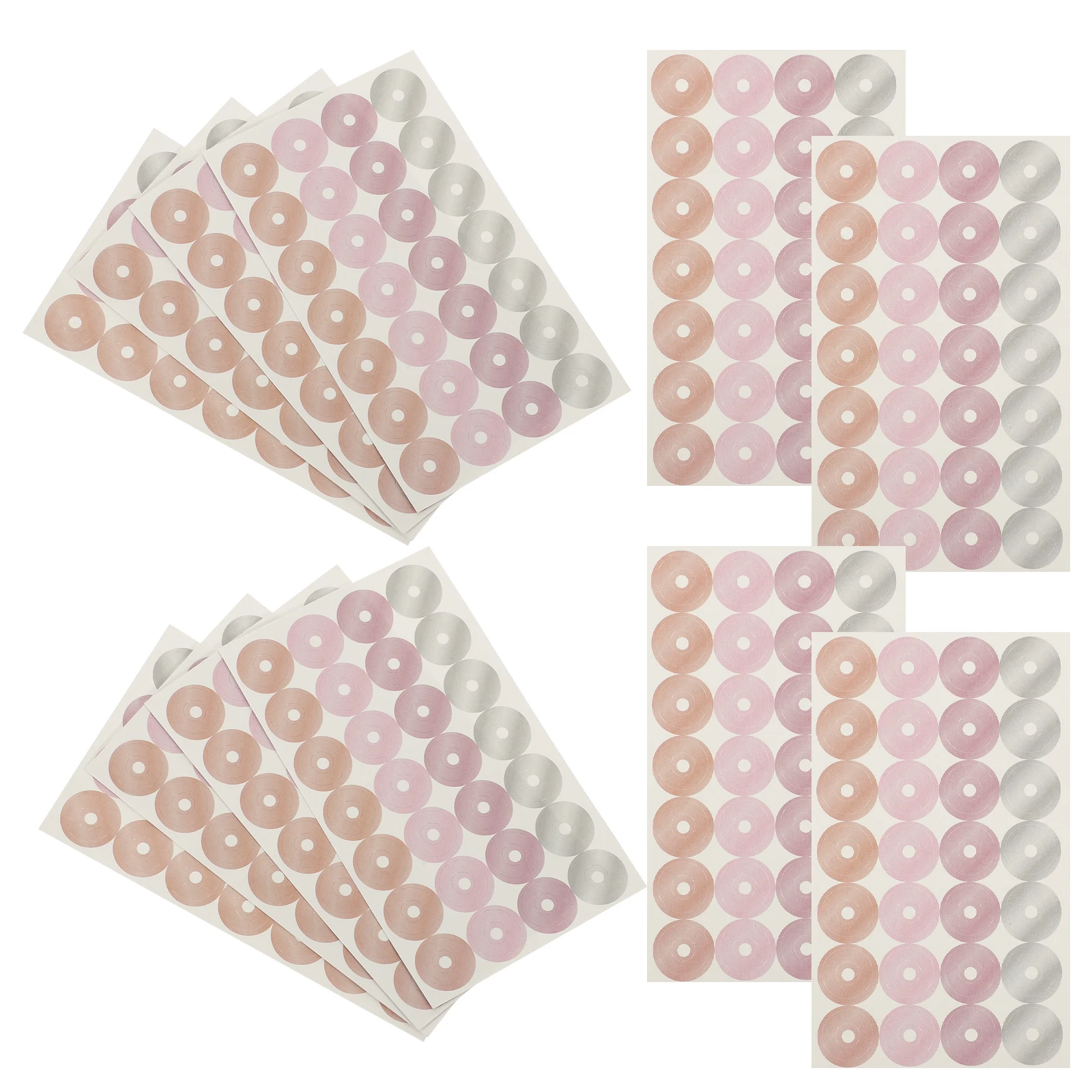 4pcs 16 Sheets Hole Punch Reinforcements Clear Binder Ring Sticker Loose-leaf Paper Repair Stickers Binder Ring LabelsPunch Tabs
4pcs 16 Sheets Hole Punch Reinforcements Clear Binder Ring Sticker Loose-leaf Paper Repair Stickers Binder Ring LabelsPunch Tabs