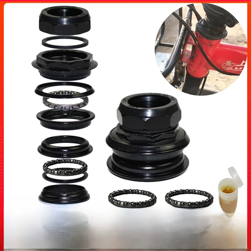 Vehicle Handlebar Accories Lithium Battery Bicycle Fork Roller Steel Ball Holder Head Bearing 34MM Step-On Bike P...
Vehicle Handlebar Accories Lithium Battery Bicycle Fork Roller Steel Ball Holder Head Bearing 34MM Step-On Bike P...